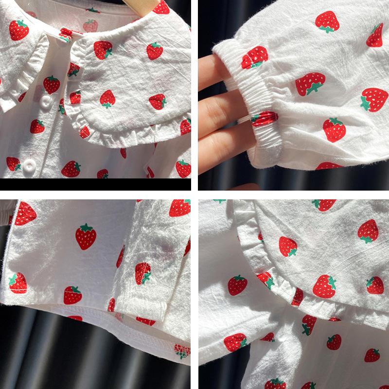 girl's shirt 2023 new baby girl long sleeve blouse spring and autumn fashionable clothes little girl's shirt fashion Item Picture