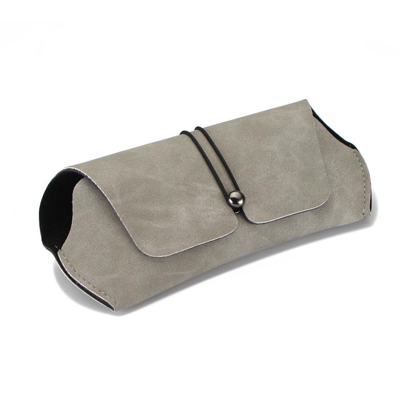 Leather Gsses Case Sungsses Case Multifunctional Screwdriver Gsses Bag Porized Test Card Gsses Cloth Specification drawing