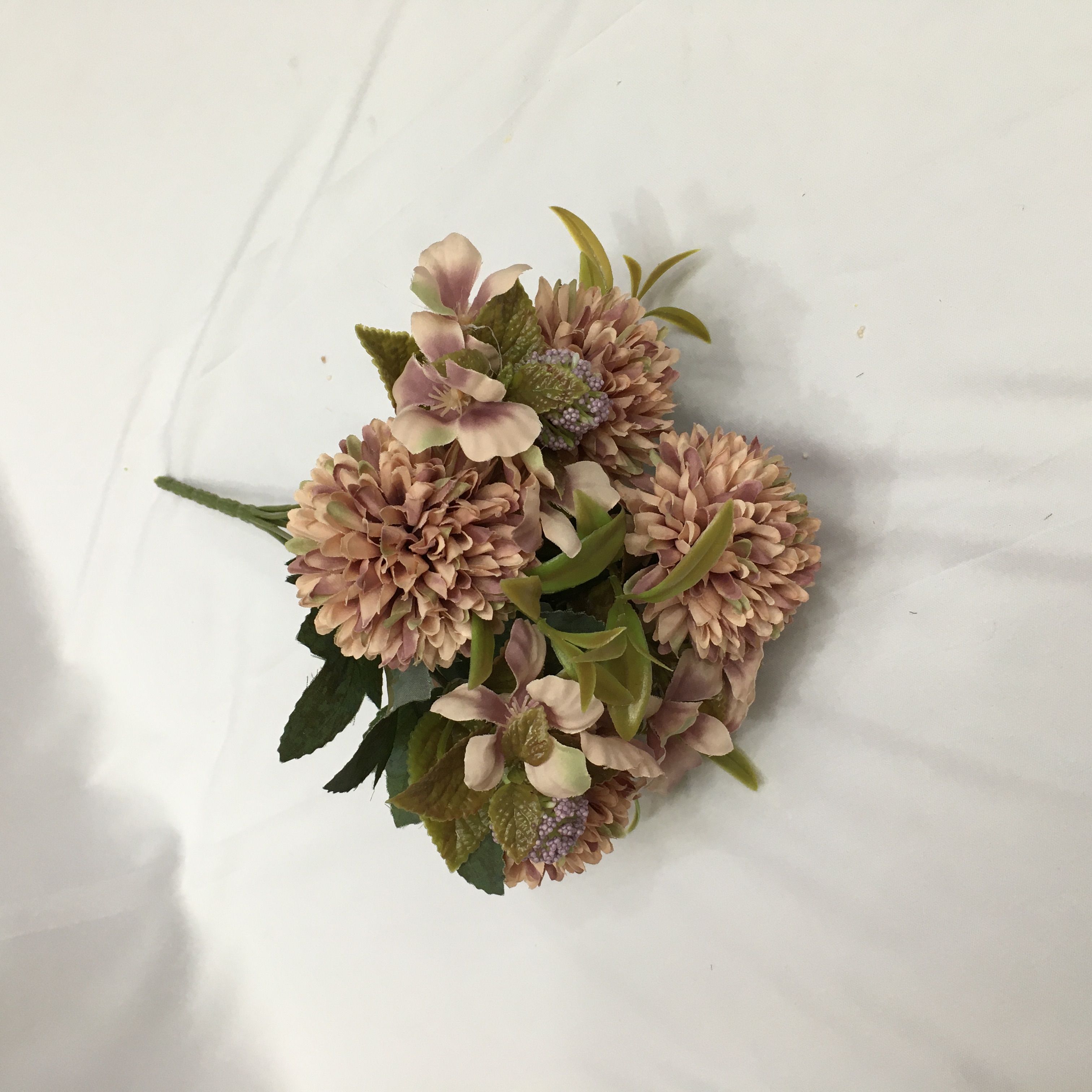 The living room is decorated with artificial flowers and artificial flowers. The venue is arranged with 7 branches of Nordic dandelions pic 2