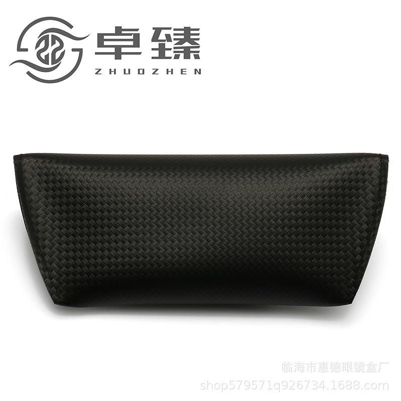 3025 glasses case factory wholesale 3026 pu litchi pattern sunglasses case sunglasses box set printable logo Specification drawing