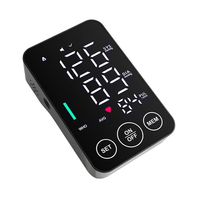 supply foreign trade cross-border unique led charging backlight blood pressure measurement blood pressure meter english, russia and other voice options Application Scenario
