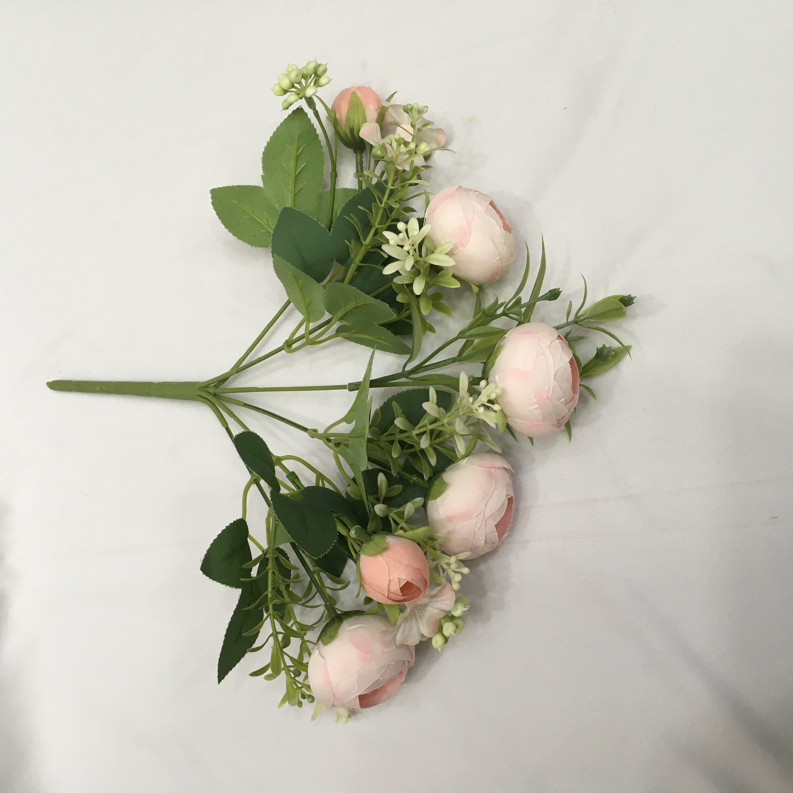 客厅仿真花假花婚庆布置6叉大茶苞详情2