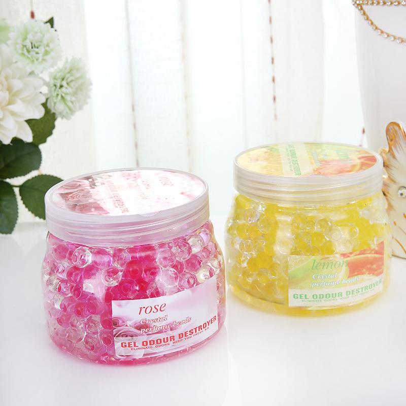 Crystal Perfumed Bead Air Freshener Car Home Indoor Deodorant Solid Air Freshening Agent Factory Wholesale Specification drawing