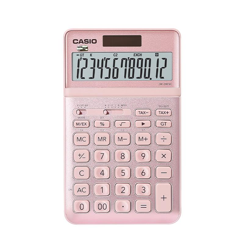 casio casio jw-200sc fashion white collar desktop business office duplicate supply calculator Application Scenario
