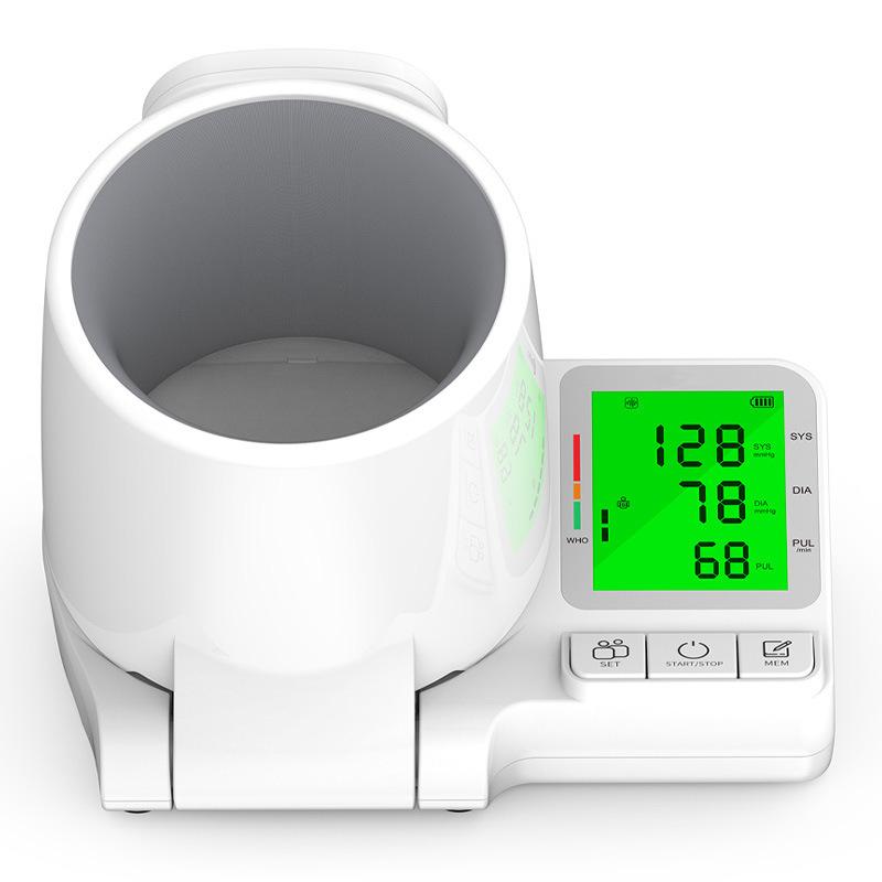 tunnel sphygmomanometer medical grade automatic arm blood pressure measuring instrument barrel household blood pressure meter english chinese details Picture