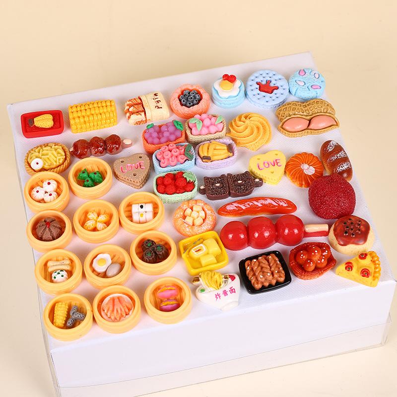 miniature candy toy mini simulation candy toy resin candy toy diy resin accessories convenience store blind bag