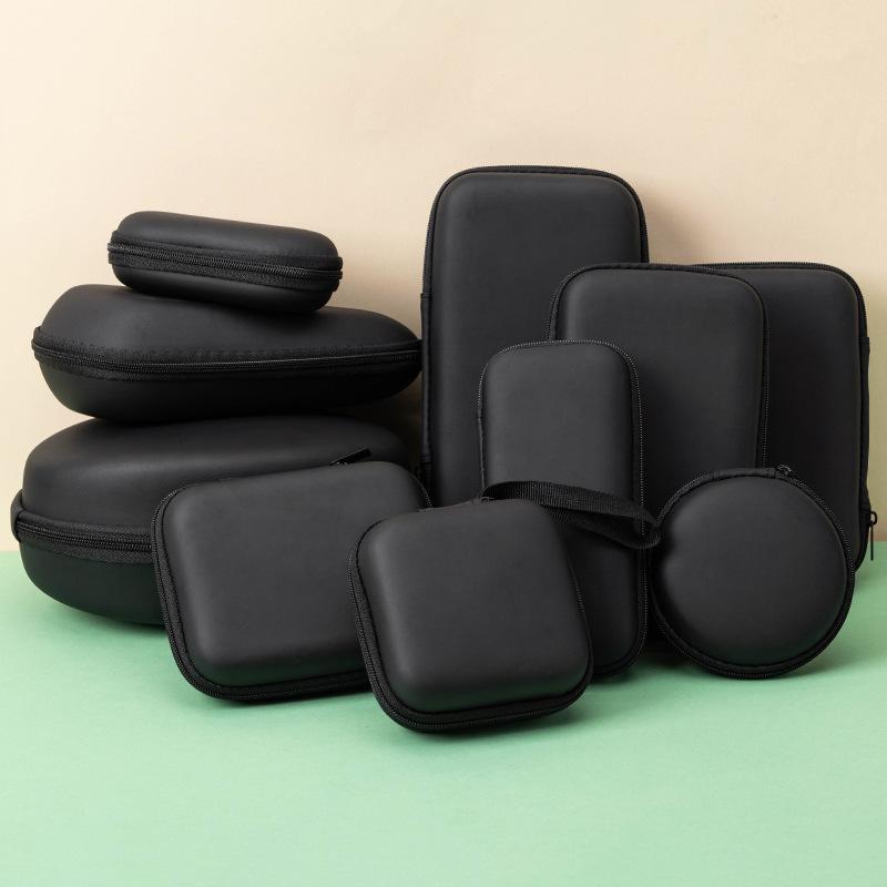eva headset bag bluetooth headset storage bag data cable charger box power bank storage box