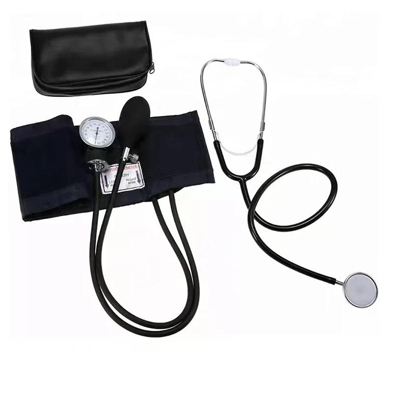liquid-free manual sphygmomanometer with stethoscope arm blood pressure meter aneroid sphygmomanometer old-fashioned Specification drawing