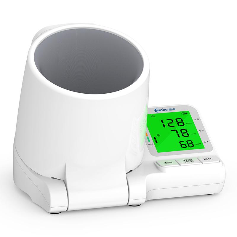 tunnel arm cylinder electronic sphygmomanometer charging large screen blood pressure measuring instrument blood pressure meter intelligent foreign trade Specification drawing