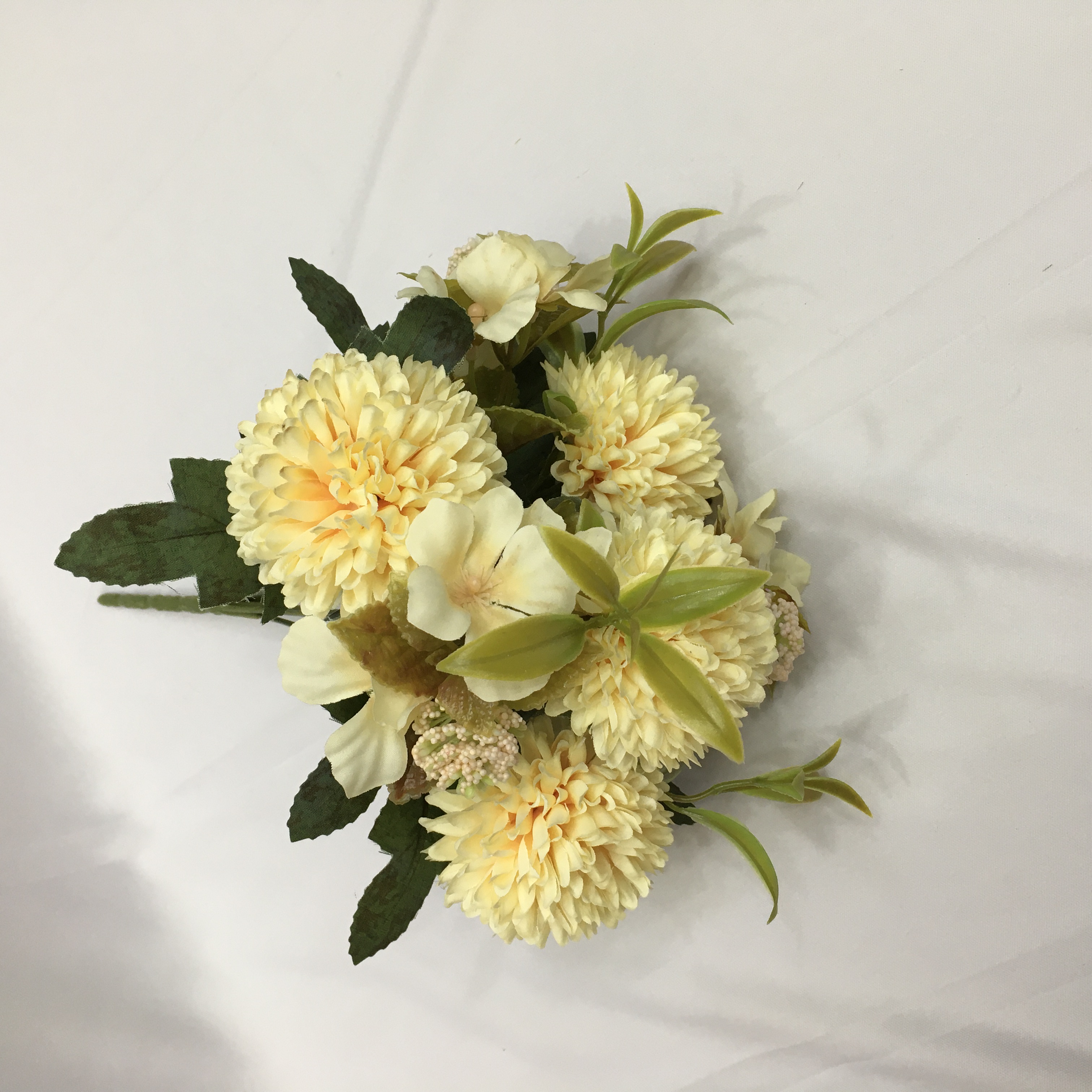 The living room is decorated with artificial flowers and artificial flowers. The venue is arranged with 7 branches of Nordic dandelions pic 1