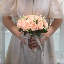 angel wedding wedding bridesmaid simulation bridal bouquet bride wedding bridal bouquet bunches small size bridal bouquet wedding supplies