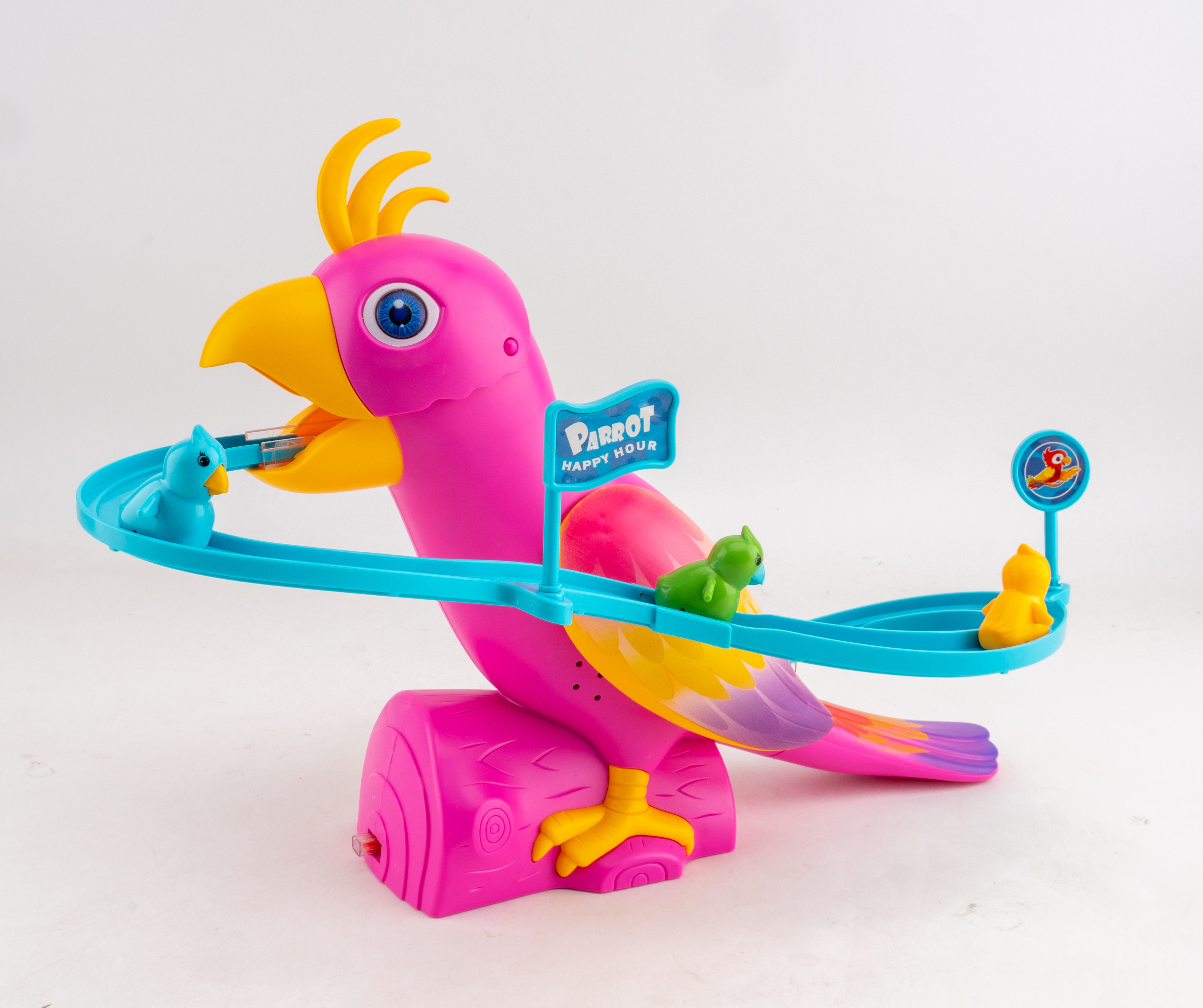 电动玩具 闪光玩具 发光玩具 电动鹦鹉爬楼梯  爬楼梯玩具 JUGUETE TOYS 外贸玩具详情1