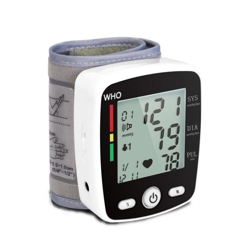 household sphygmomanometer voice broadcast charging wrist electronic sphygmomanometer blood pressure measuring instrument sphygmomanometer blood pressure meter