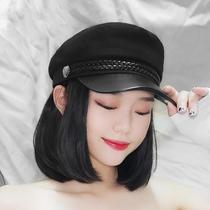 wig women's short hair navy hat wig one female fashion bobo bob haircut natural full-head wig style