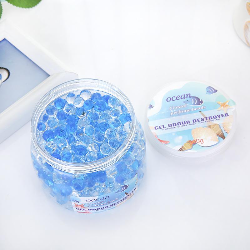 Crystal Perfumed Bead Air Freshener Car Home Indoor Deodorant Solid Air Freshening Agent Factory Wholesale Application Scenario