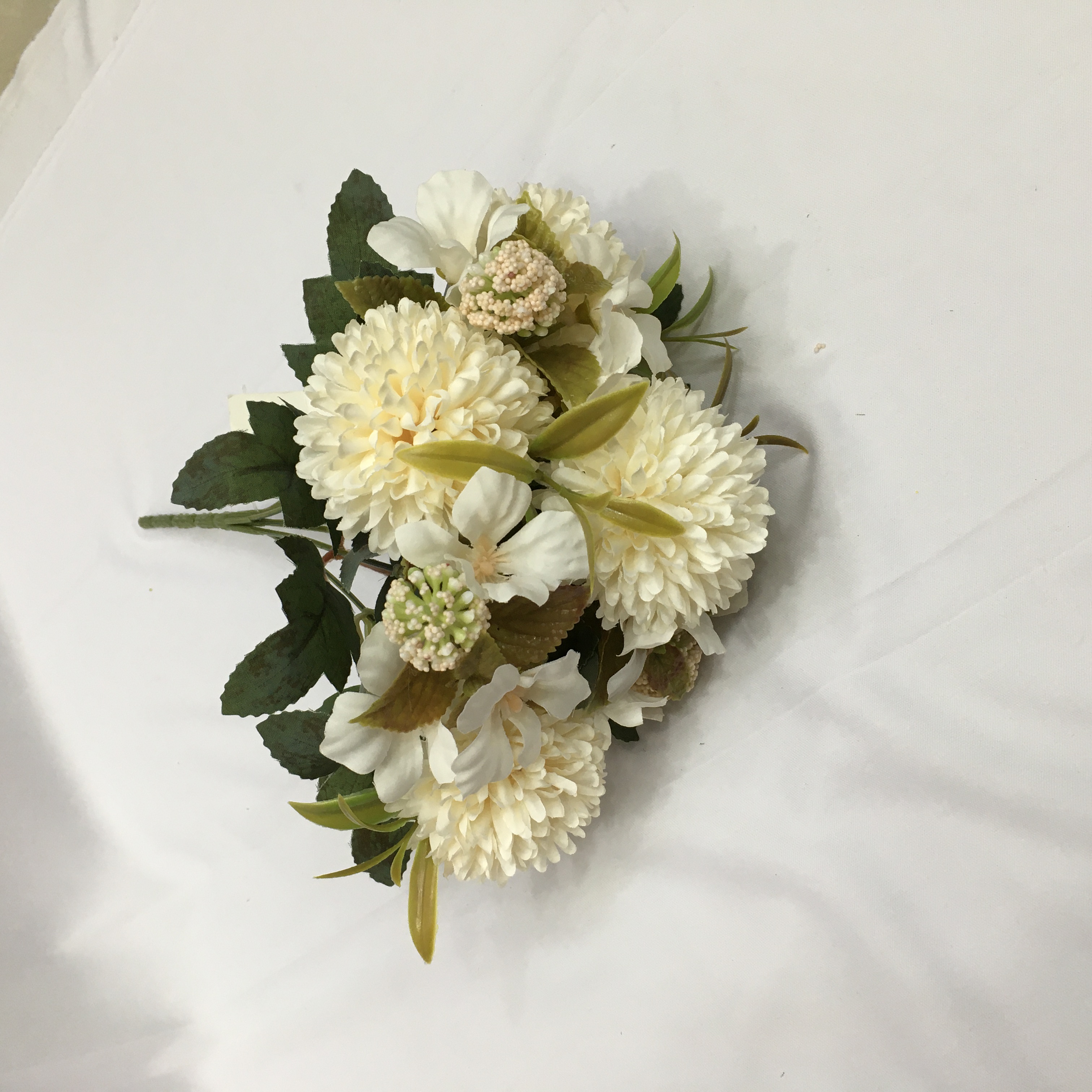 The living room is decorated with artificial flowers and artificial flowers. The venue is arranged with 7 branches of Nordic dandelions pic 3