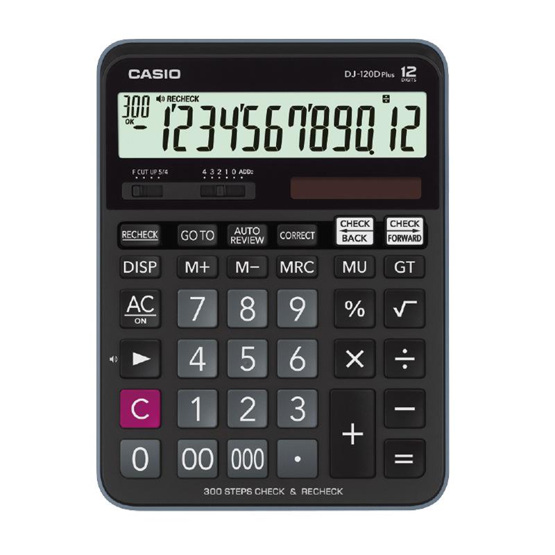 casio casio dj-120d plus financial accountant calculator 300 steps search machine check back Application Scenario