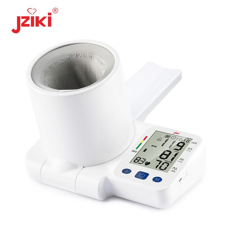 new tunnel arm tube electronic sphygmomanometer lcd large screen foreign trade electronic blood pressure meter medical household one-click test details Picture