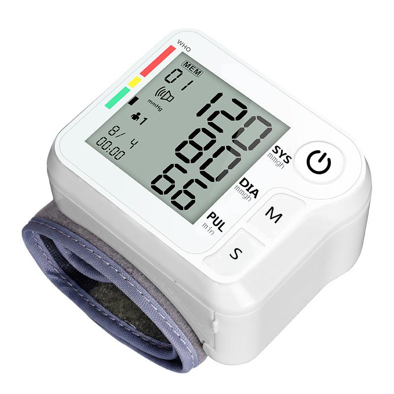 foreign trade wrist blood pressure gauge automatic intelligent household pressure capsule household electronic sphygmomanometer blood pressure monitoring details Picture
