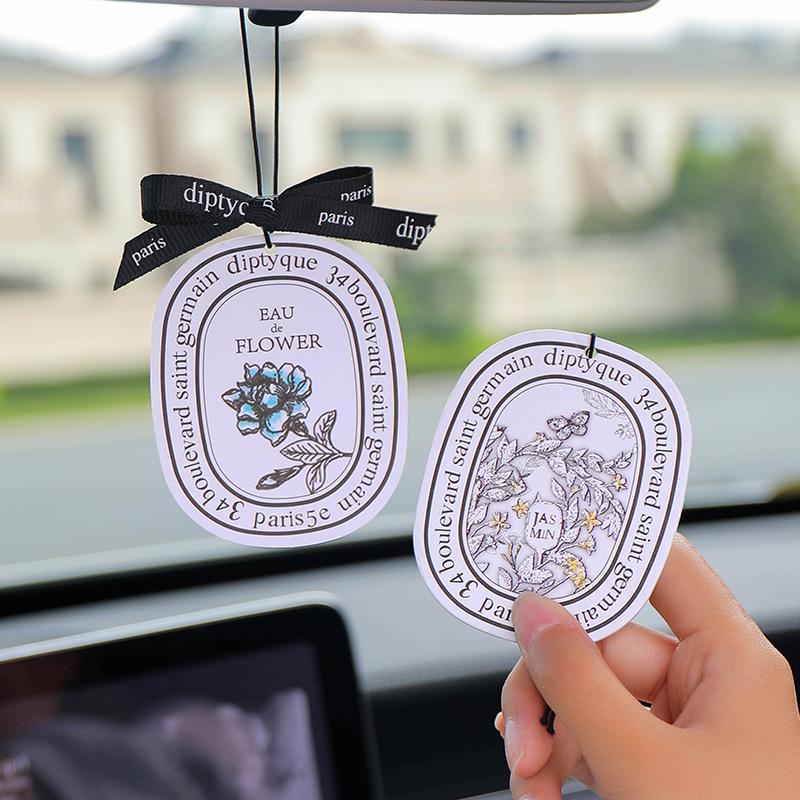 car air freshener solid balm auto perfume aromatherapy long-lasting light perfume car pendant wardrobe ornaments car internet celebrity Application Scenario