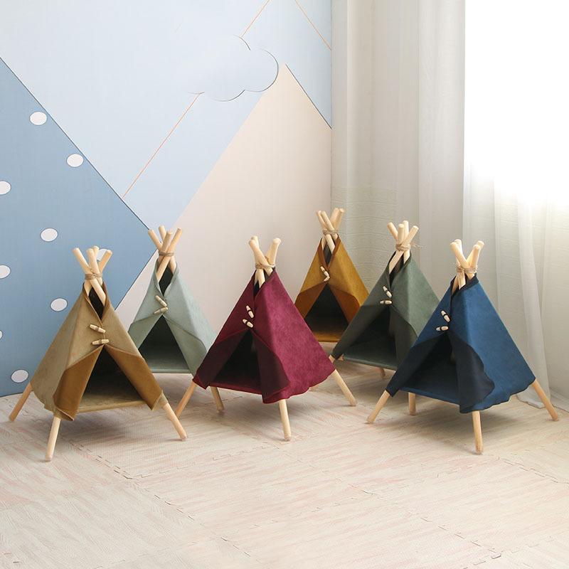 Simple Open Closed Cat Tent for Two