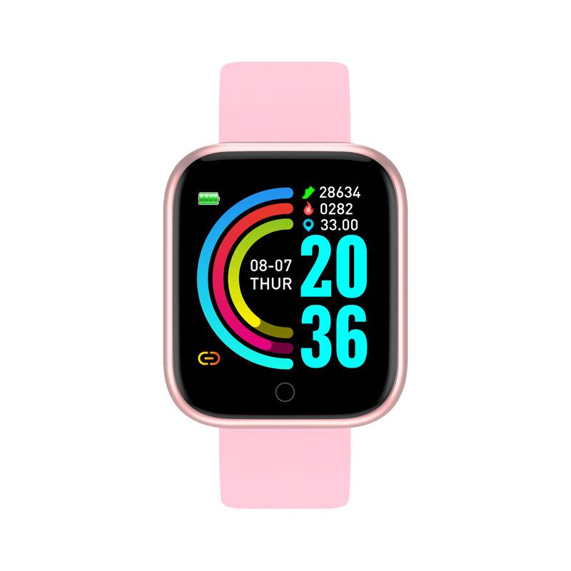 Y68 Smart Bracelet Factory Direct Sales 1.44-Inch Screen Heart Rate Blood Pressure D20s Bluetooth Sports Bracelet Spot details Picture