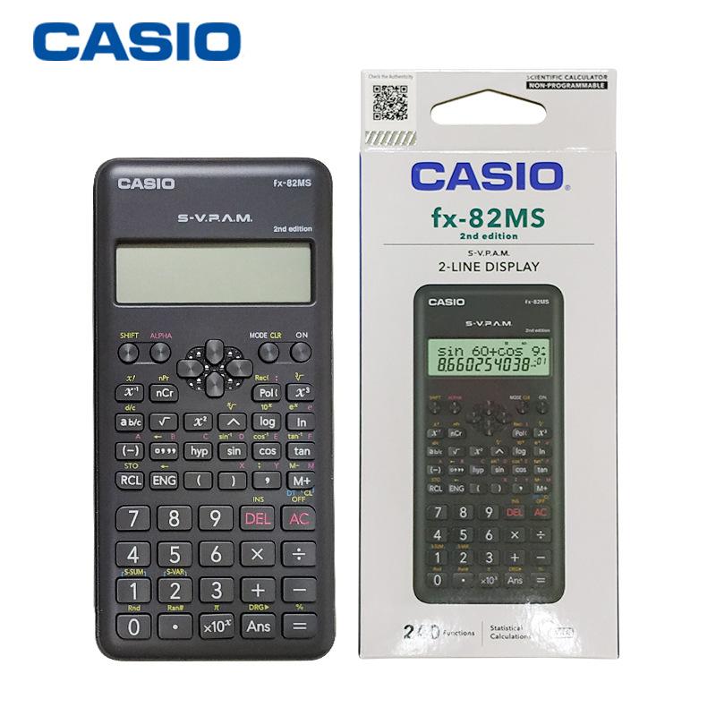 genuine goods casio casio fx-82ms student function calculator primary school junior high school exam applicable
