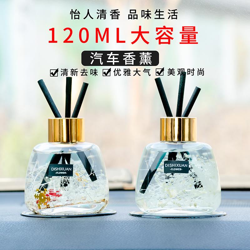100ml car perfume decoration aromatherapy air freshener home indoor fire-free fragrance car interior decoration details Picture