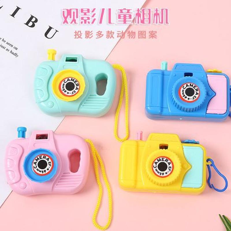 macaron camera 80 s nostalgic children's toy projection camera boys and girls simulation projection camera