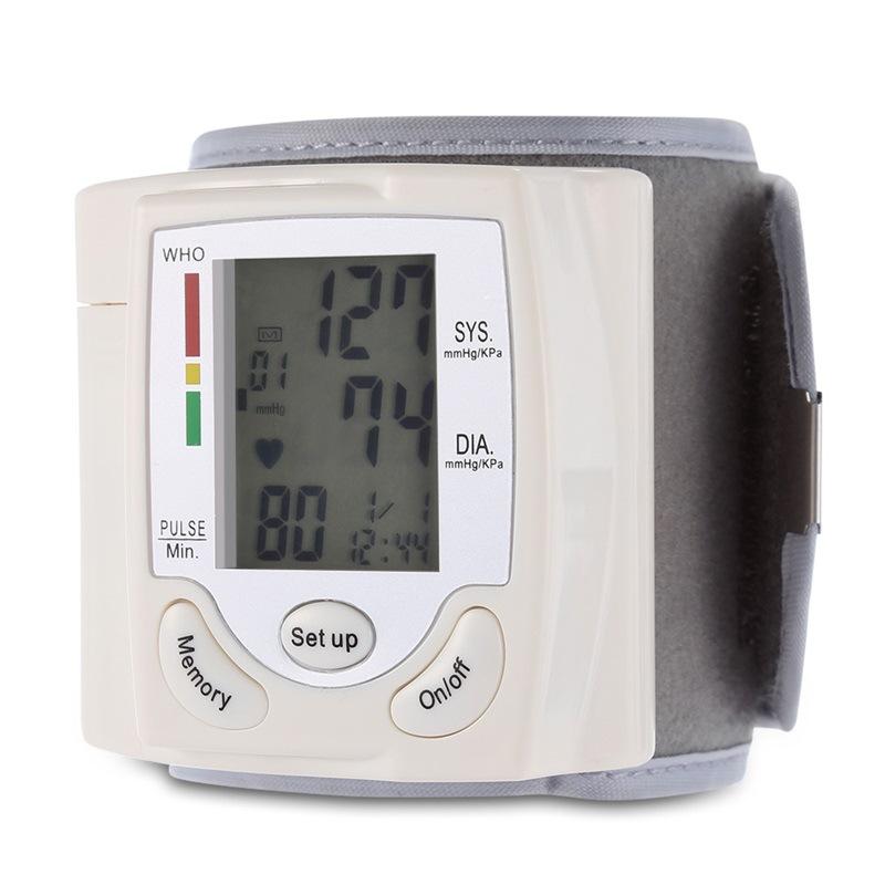 wrist electronic sphygmomanometer oem oem oem customized development heart rate pulse blood pressure measuring instrument