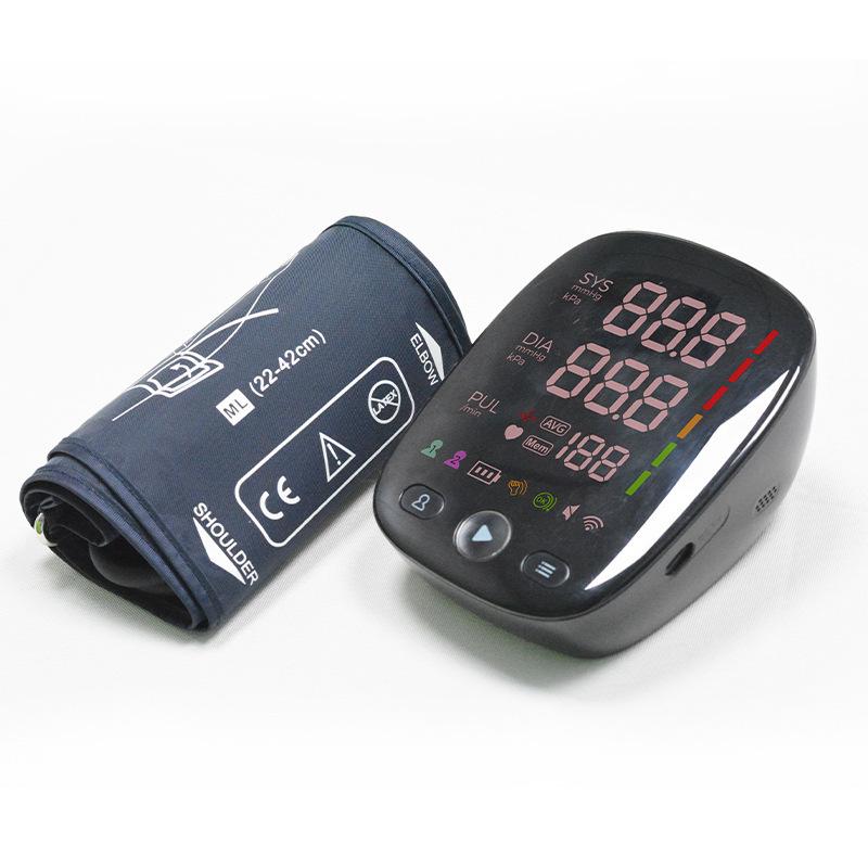 intelligent electronic sphygmomanometer measuring instrument arm measuring instrument household sphygmomanometer foreign trade blood machine pressure device Item Picture