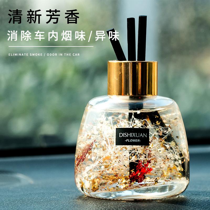 100ml car perfume decoration aromatherapy air freshener home indoor fire-free fragrance car interior decoration Specification drawing