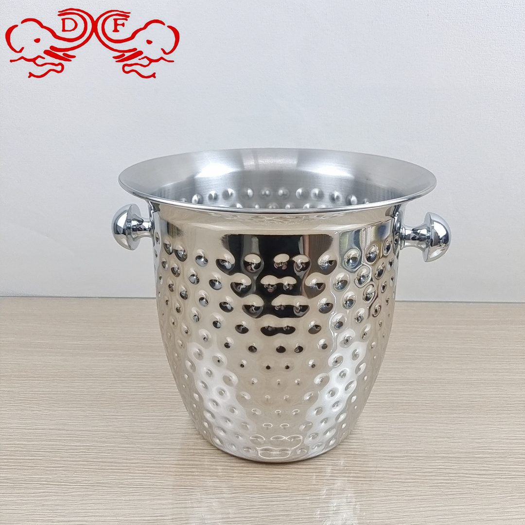 دلو الثلج DF Tradinghouse Clack Plack Place DF68050 من الفولاذ المقاوم للصدأ