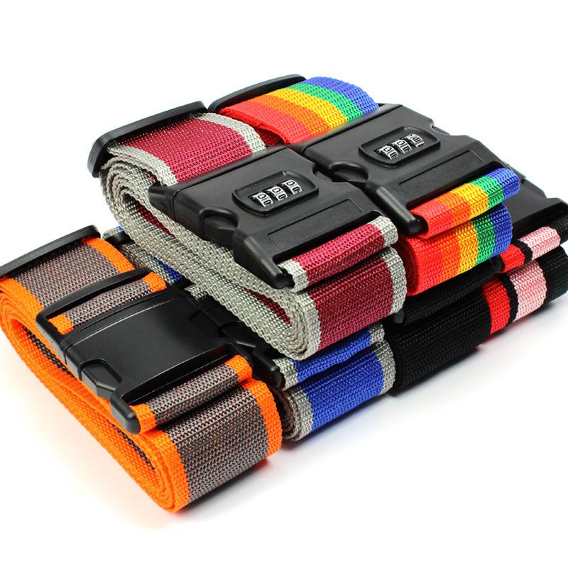cross word password lock binding case with trolley case packing belt luggage binding strap luggage case box strapping