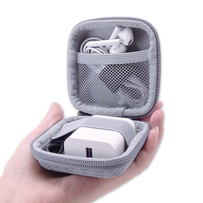 in stock notebook power pack eva hard case earphone data cable storage bag portable u shield protective case details Picture