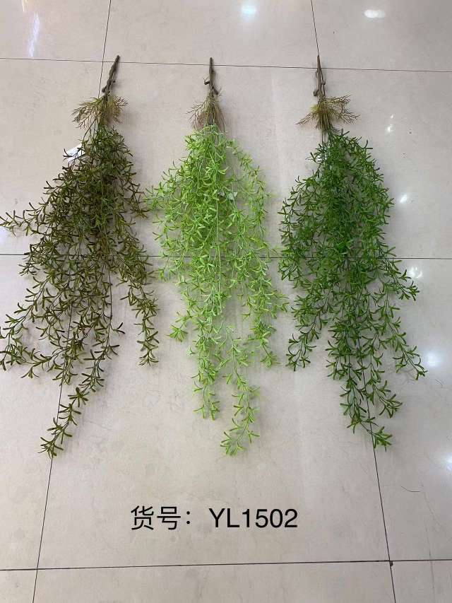 仿真塑料草挂藤墙面景观造景装饰迷迭香垂挂绿植