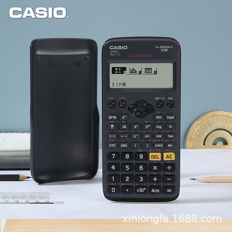 genuine goods casio casio fx-350cn x student exam applicable chinese scientific function calculator details Picture