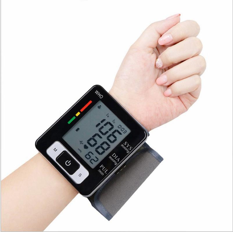 cross-border platform english intelligent detection heart rate blood pressure meter health monitoring sphygmomanometer export style ck-w133 details Picture
