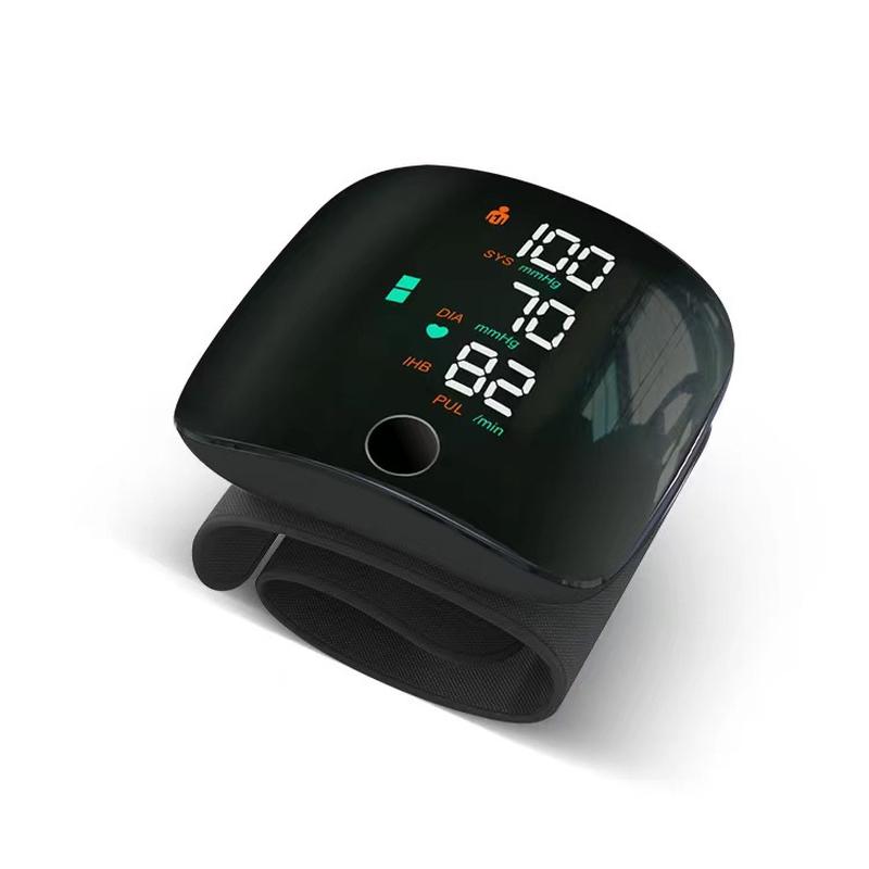 Wrist Charging Sphygmomanometer English Household Blood Pressure Measuring Machine Sphygmomanometer Spanish Arabic Mengjiala Item Picture
