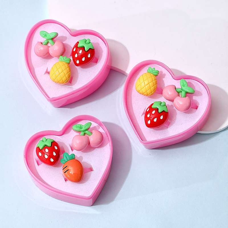 过家家玩具套装 戒指DIY配件 玩具饰品化妆品套装 亲子互动儿童玩具 创意手工制作玩具礼盒详情图4