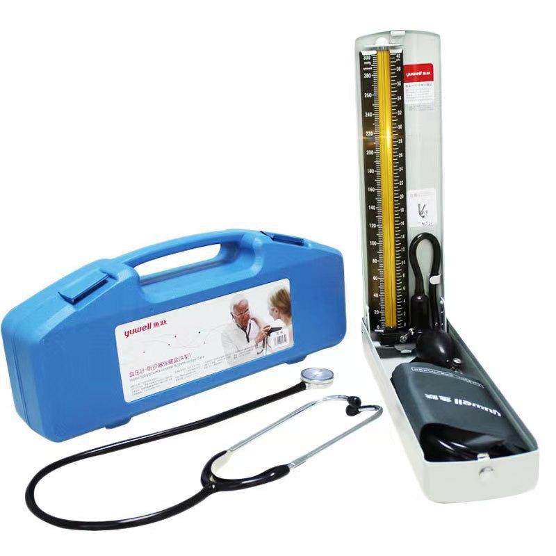 mercury sphygmomanometer household desktop blood pressure instrument arm-type manual measurement sphygmomanometer mercury column auscultation