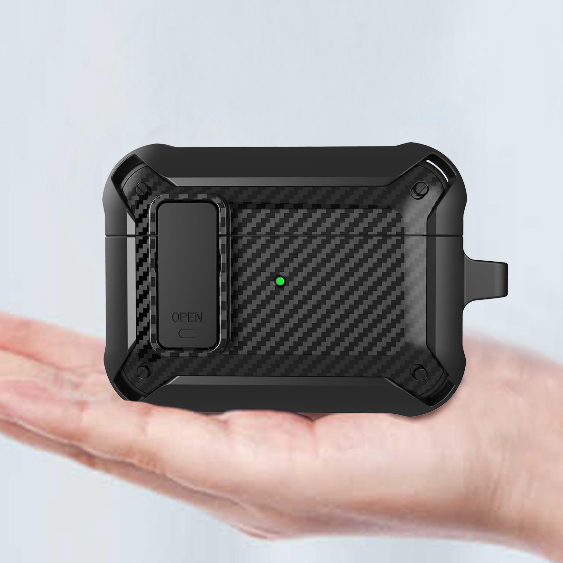 applicable tpu protective case three-generation apple earphone case lock switch airpods earphone protective case details Picture