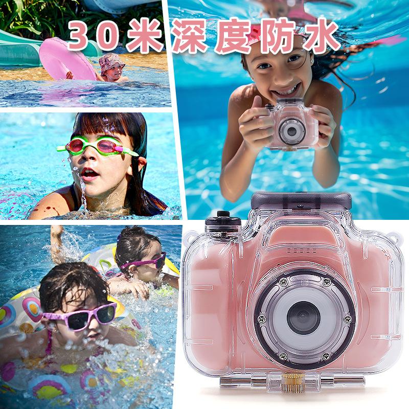 children's digital camera mini hd dual camera photography video swimming waterproof toy gift children's camera