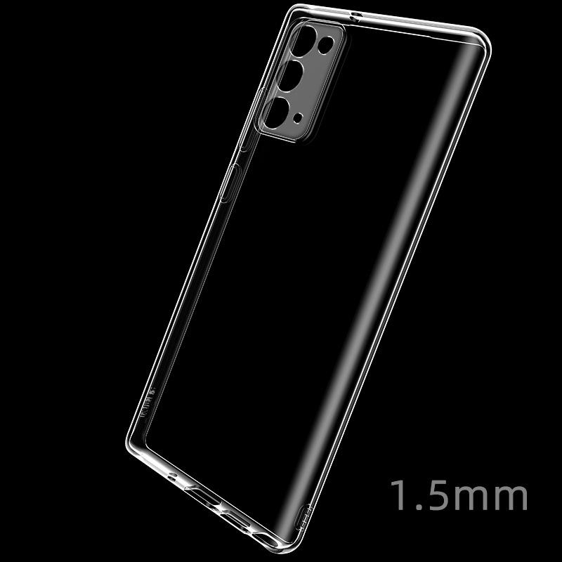 applicable to samsung s23ultra high permeability fine hole s24 soft shell tpu transparent s21 fe phone case note20 wholesale