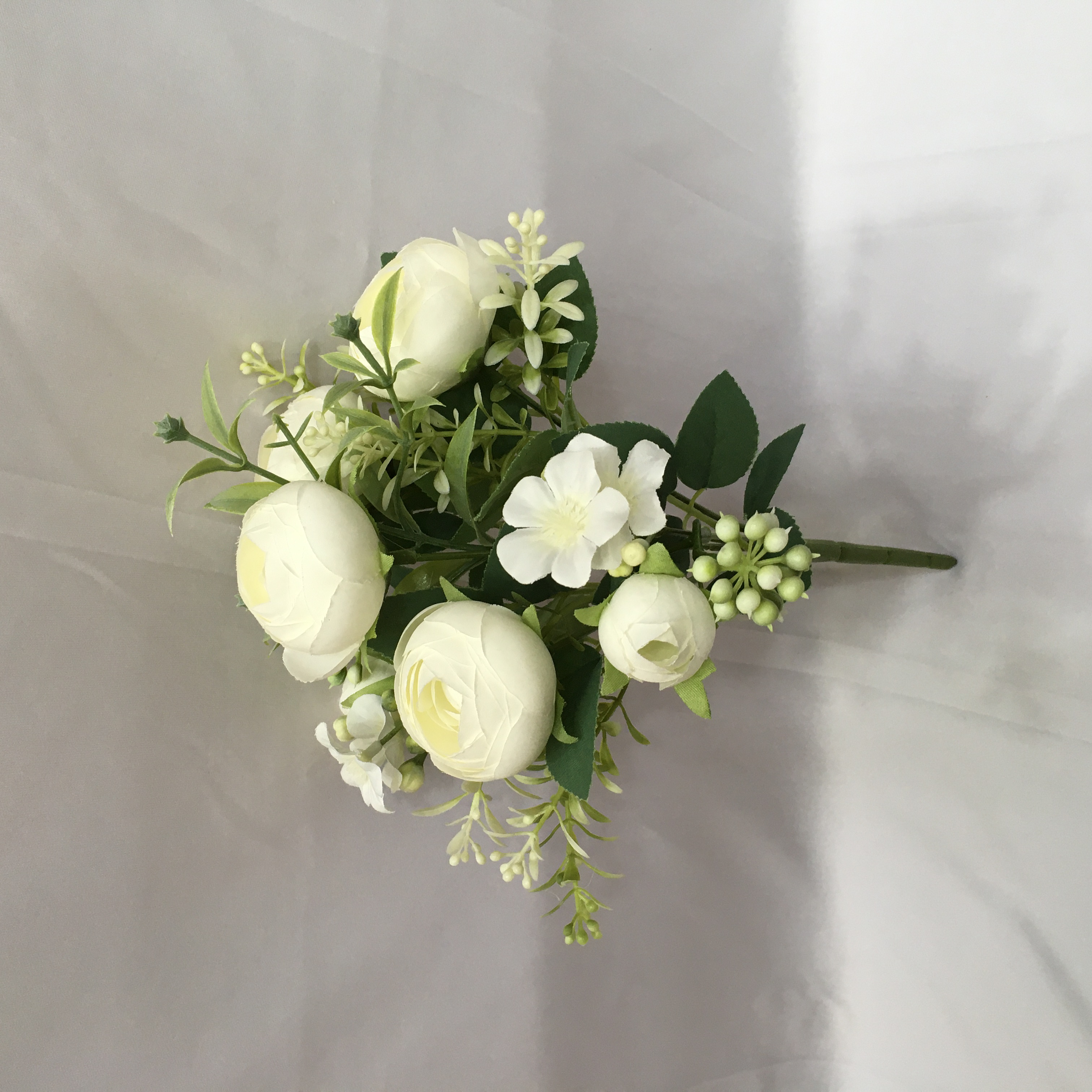 客厅仿真花假花婚庆布置6叉大茶苞详情8