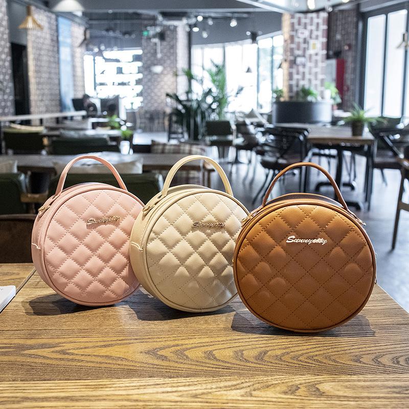 复古小圆包2021ladies handbags韩版女包包女一件代发绣花斜挎包产品图