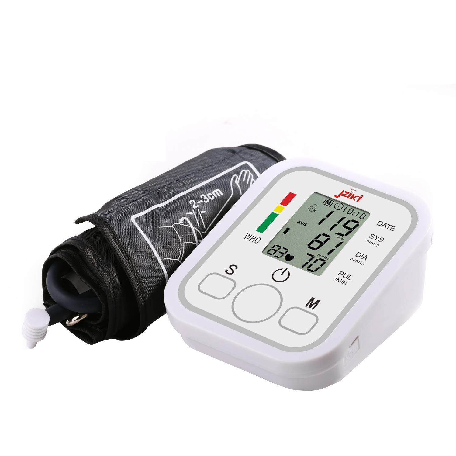 cross-border electronic blood pressure meter medical household arm sphygmomanometer english voice broadcast blood pressure measuring instrument sphygmomanometer Application Scenario