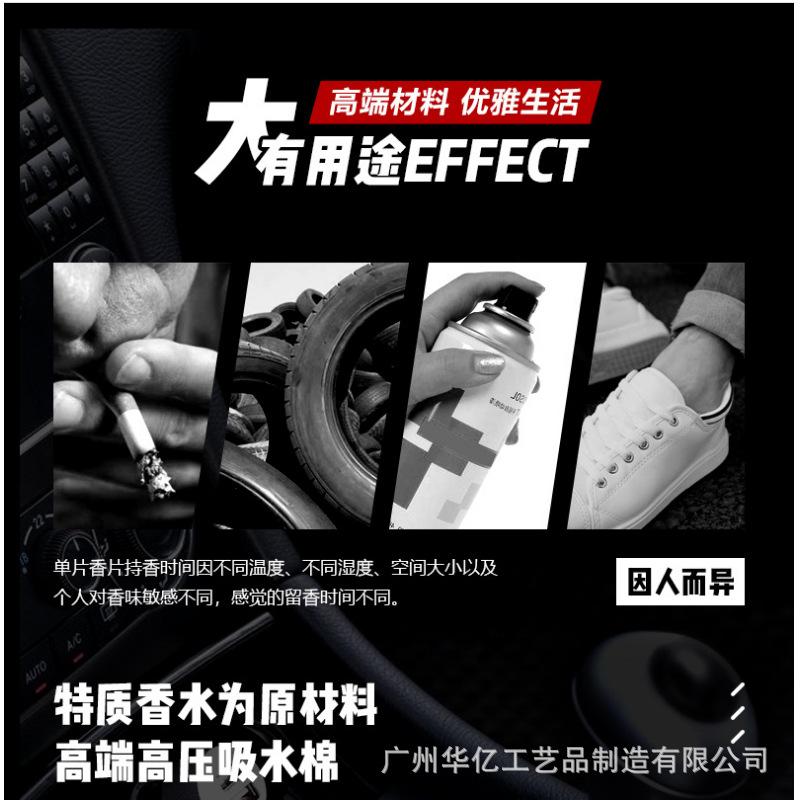 cartoon car air freshener car aromatherapy sheet french perfume pendant bedroom wardrobe air freshing agent fragrance wholesale Specification drawing