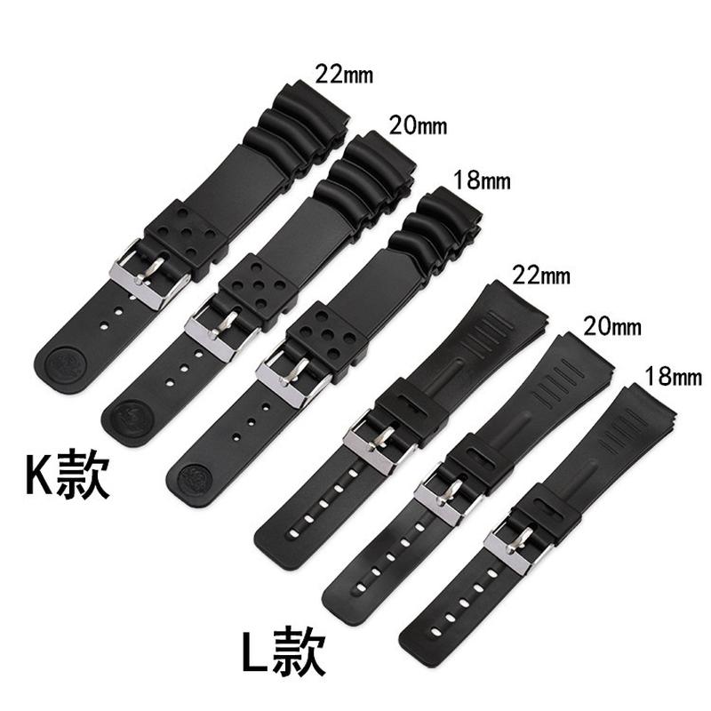 Suitable for Casio Watch Strap Resin Pu Sports Diving Watch Band Rubber Band Men's Spot Supply details Picture