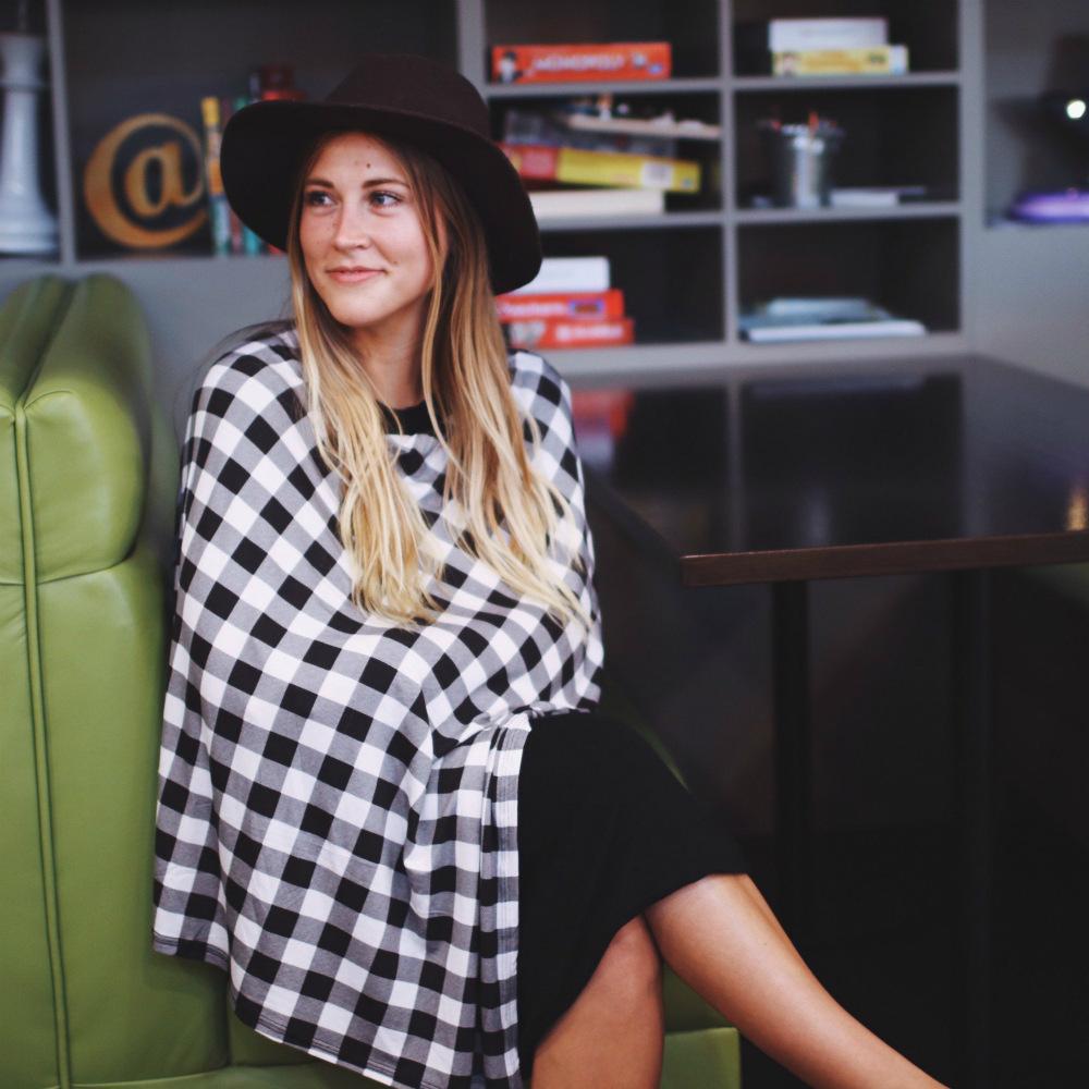 amazon hot multi-functional nursing towel blouse baby wrapping towel baby car hood anti-exposure nursing towel nursing overclothes details Picture